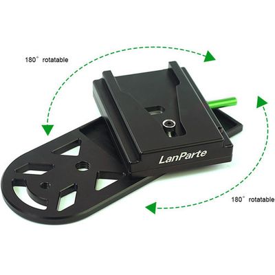 Lanparte Monopod V-lock quick release plate