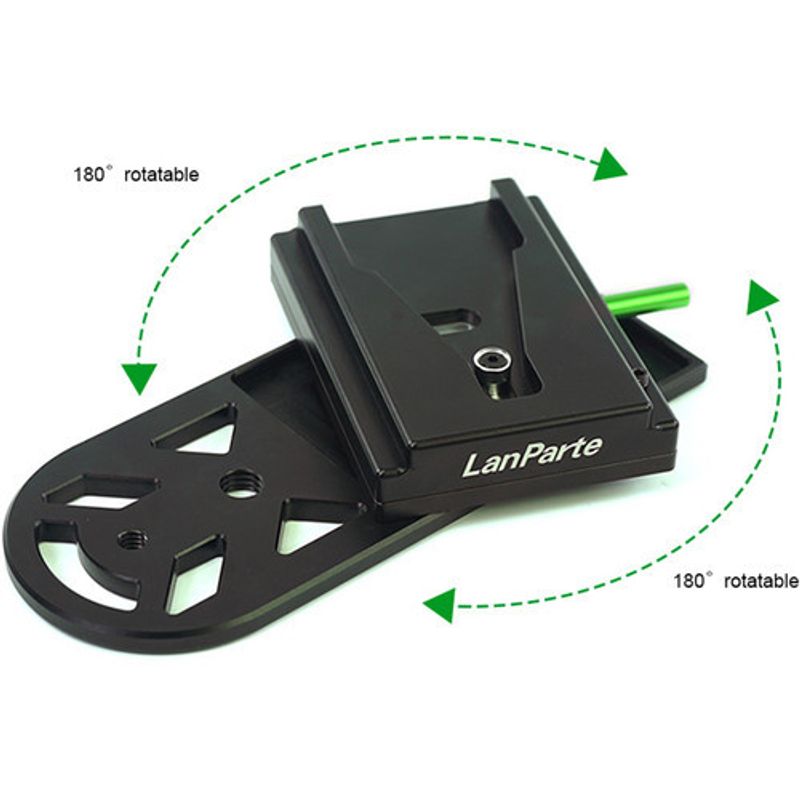 Lanparte Monopod V-lock quick release plate