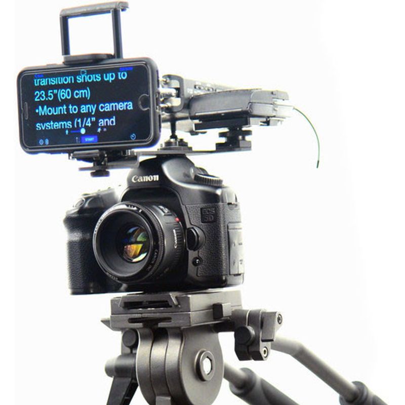 Mini Teleprompter för iPad och Smartphone