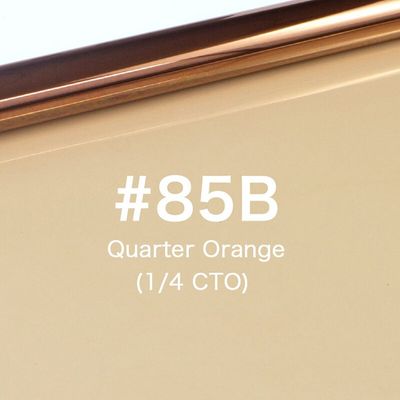 Gel 1/4 CTO Orange Färgfilter för färgkorrigering