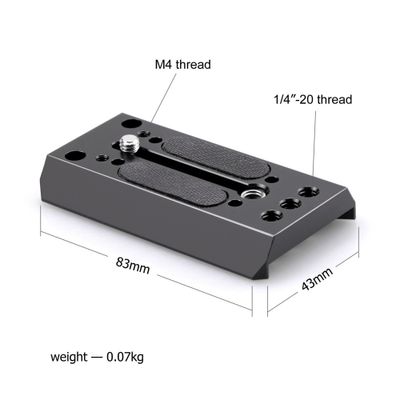 SmallRig Quick Dovetail (Manfrotto) 1280