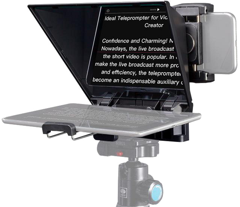 Feelworld TP2A Portabel Teleprompter för Smartphone & DSLR