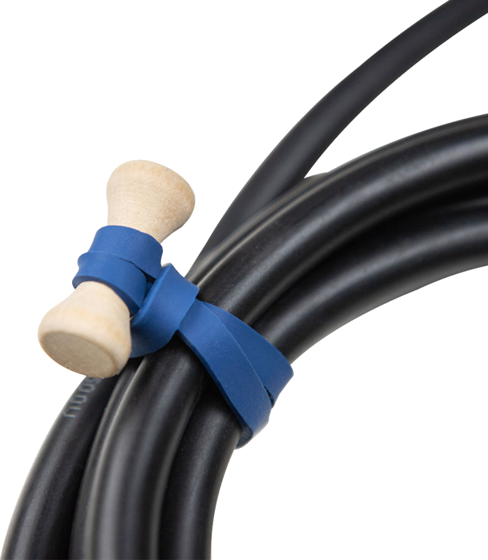 Kupo Elastic Cable tie 5" -10st i Blandade färger