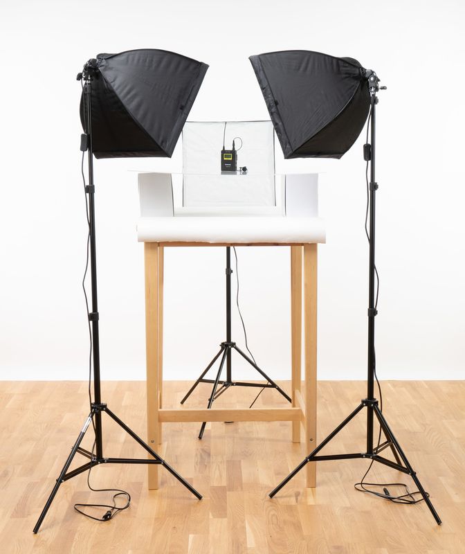 Produktfotopaket för kritvit bakgrund