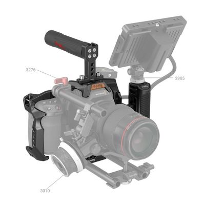 Smallrig 3584 Bur för BMPCC 6K - kit med handtag och kabelklämma
