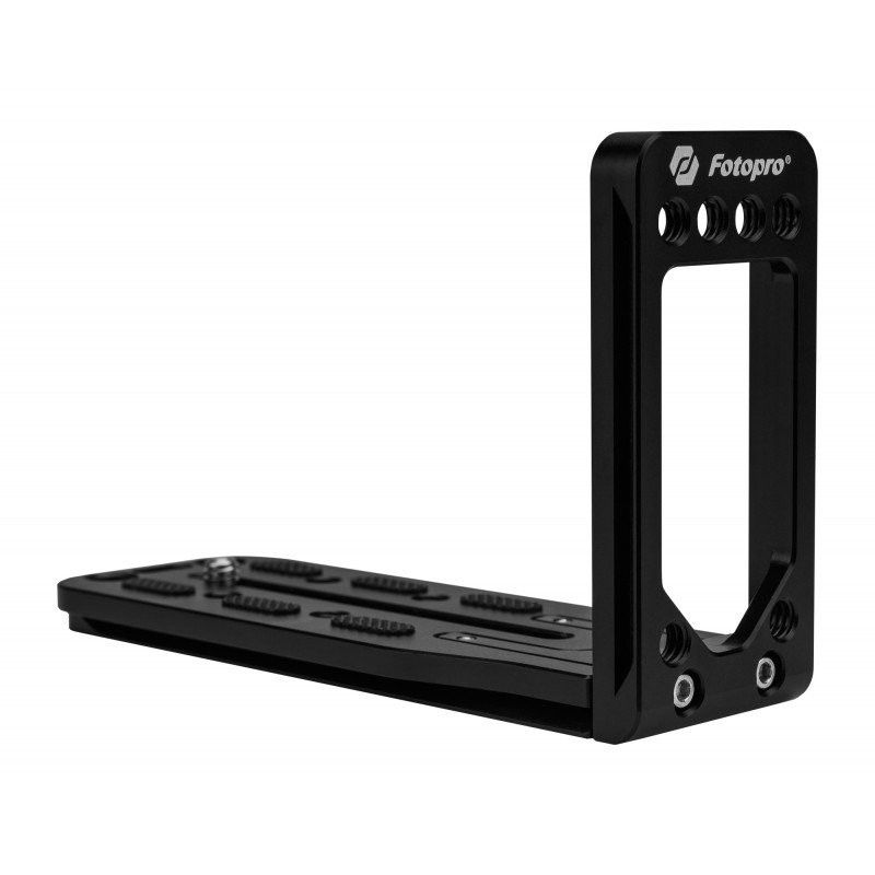 Universal L-bracket med snabbplatta