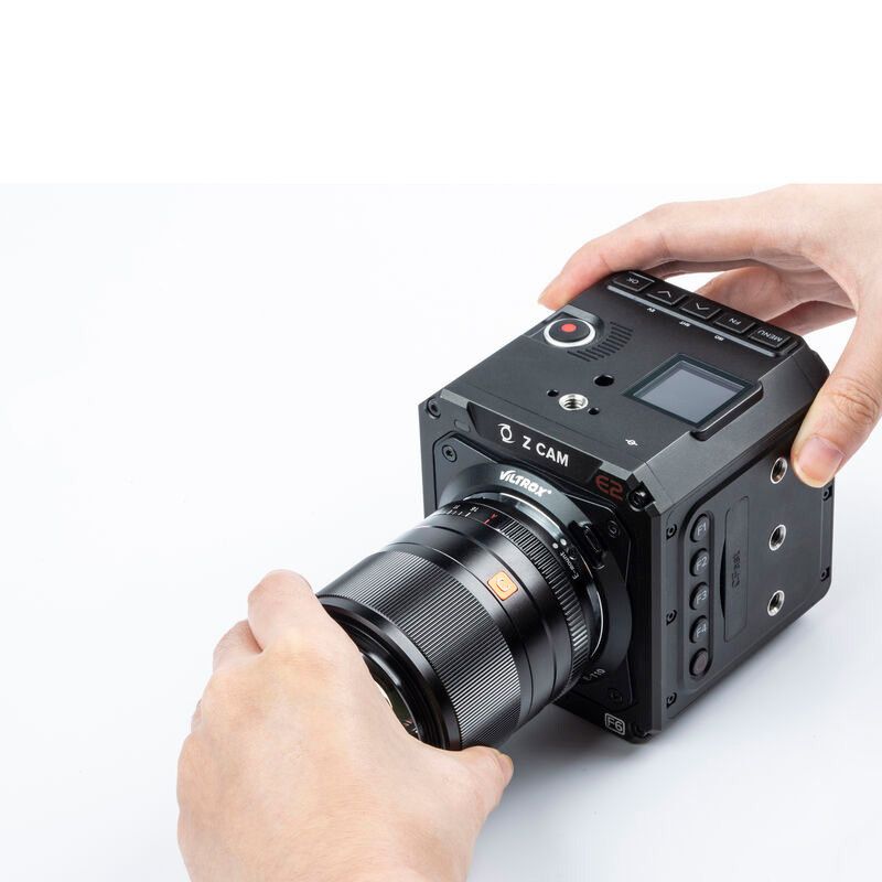 Adapter för Sony E-mount på Z CAM