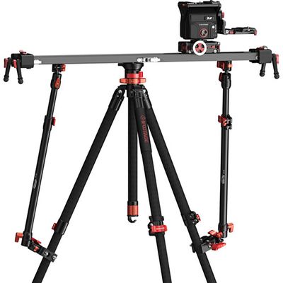 Teleskopisk Support Rod med Pipe Clamp