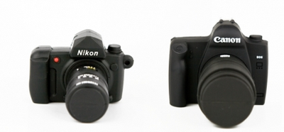 Nikon och Canon USB-minne