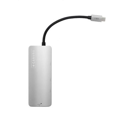 USB-C Hub med Micro SD kortläsare, HDMI och USB PD Snabbladdning