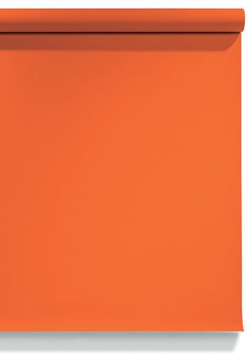 Pappersbakgrund Bright Orange 1.35 x 10 meter