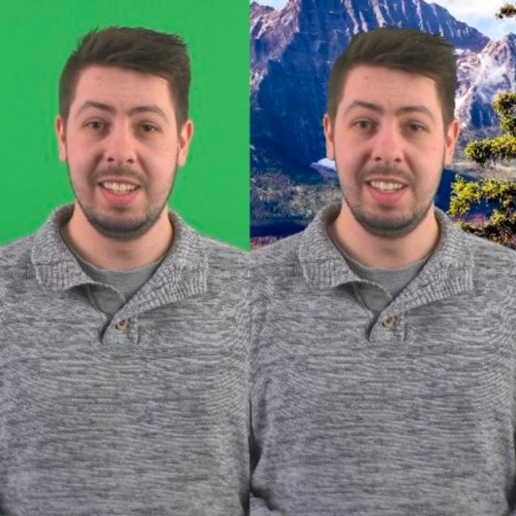 Så bygger du en enkel greenscreen för video