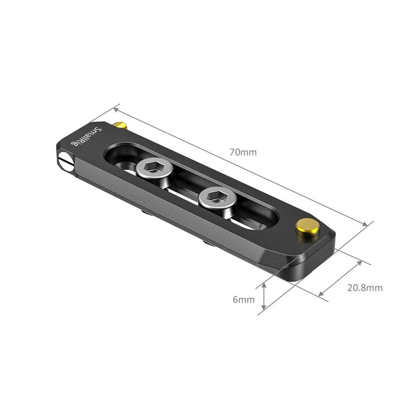 NATO rail med låg profil (70mm)