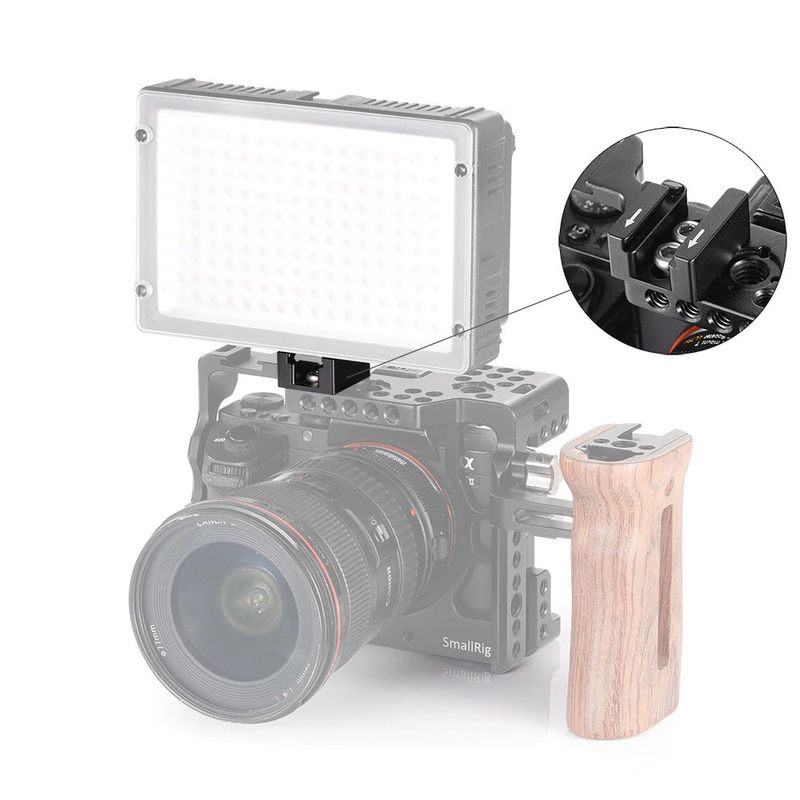SmallRig Cold Shoe Mount Adapter med Anti-off Button 2260