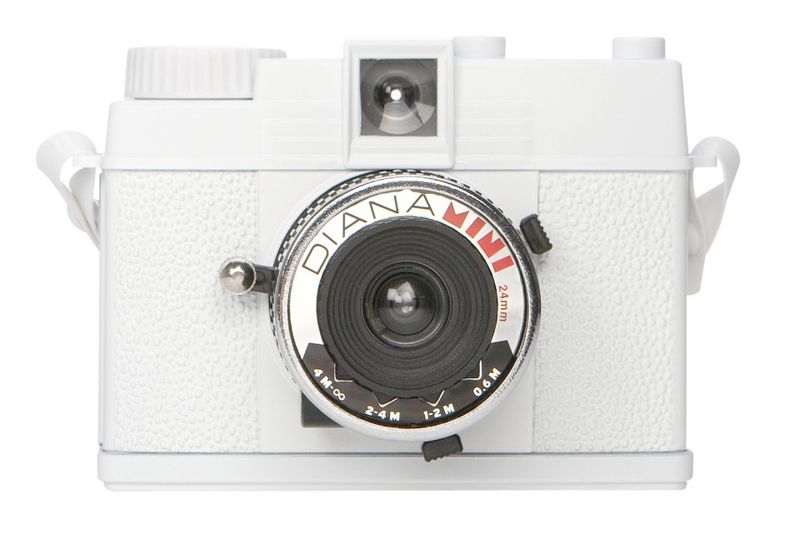 Diana Mini Vit (för 35mm film) endast kamera