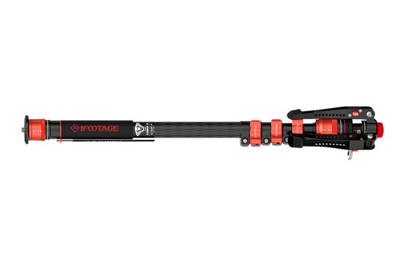Cobra 3 C180F-P Monopod Kolfiber med pedal