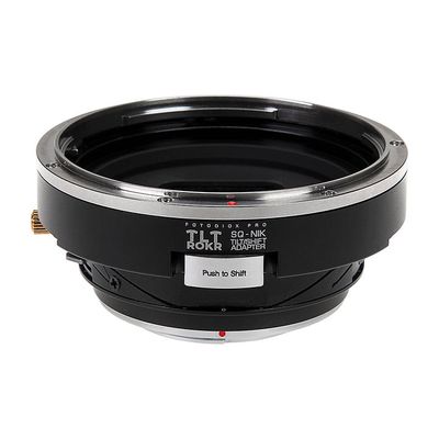 Fotodiox Pro TLT ROKR - Tilt / Shift Lens Mount Adapter for Bronica SQ Mount Lenses to Nikon F Mount SLR Camera Body