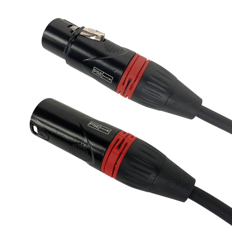 Mikrofonkabel 1m XLR/XLR