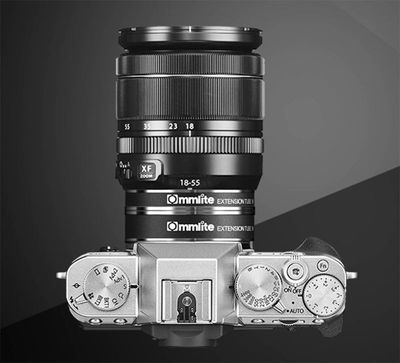 Mellanringar med autofokus till Fujifilm X