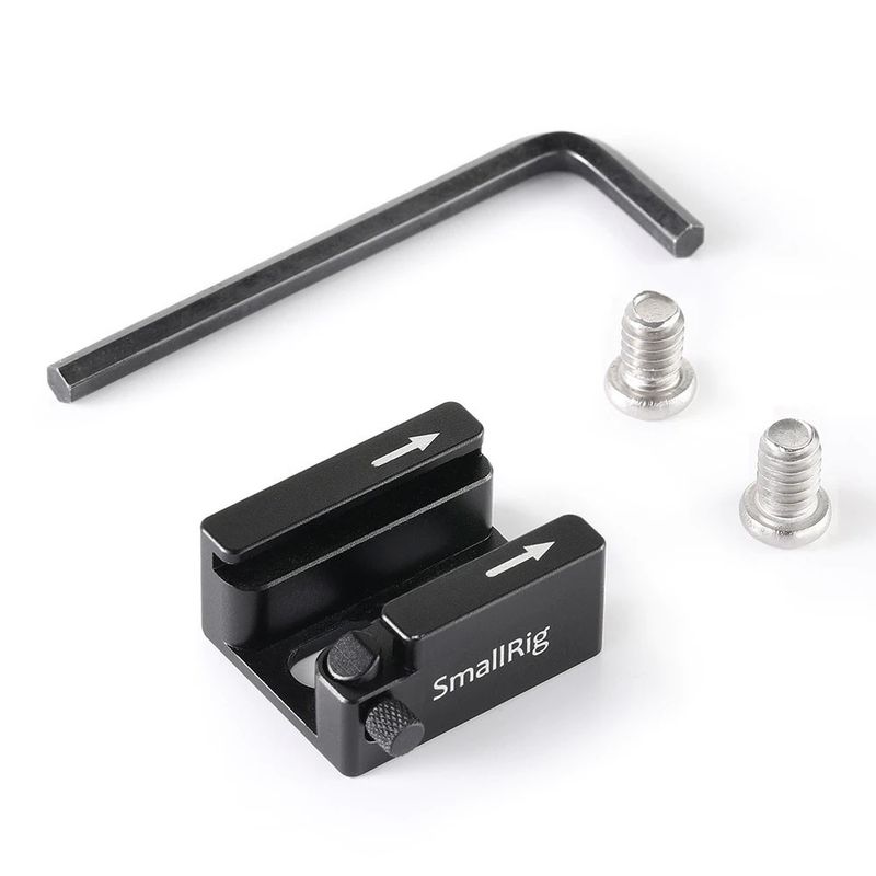 SmallRig Cold Shoe Mount Adapter med Anti-off Button 2260