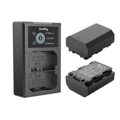 Kit med Laddare & 2st Batterier NP-FZ100 från SmallRig