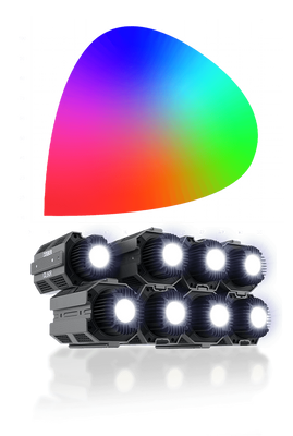 Colbor CL60R Liten LED-belysning med RGB för video och foto