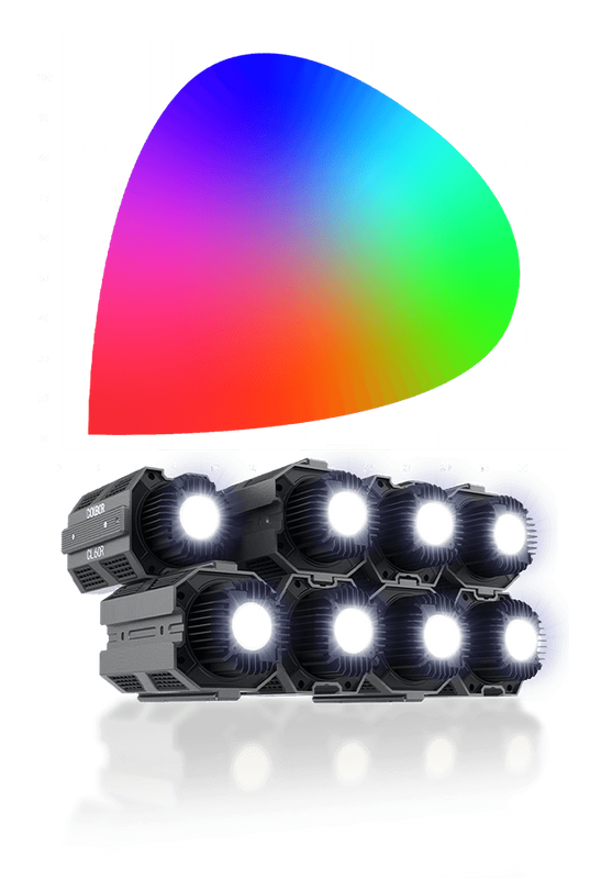 Colbor CL60R Liten LED-belysning med RGB för video och foto