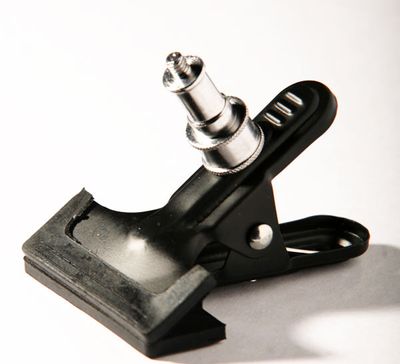 Klämma med spigot / tillbehörsfäste