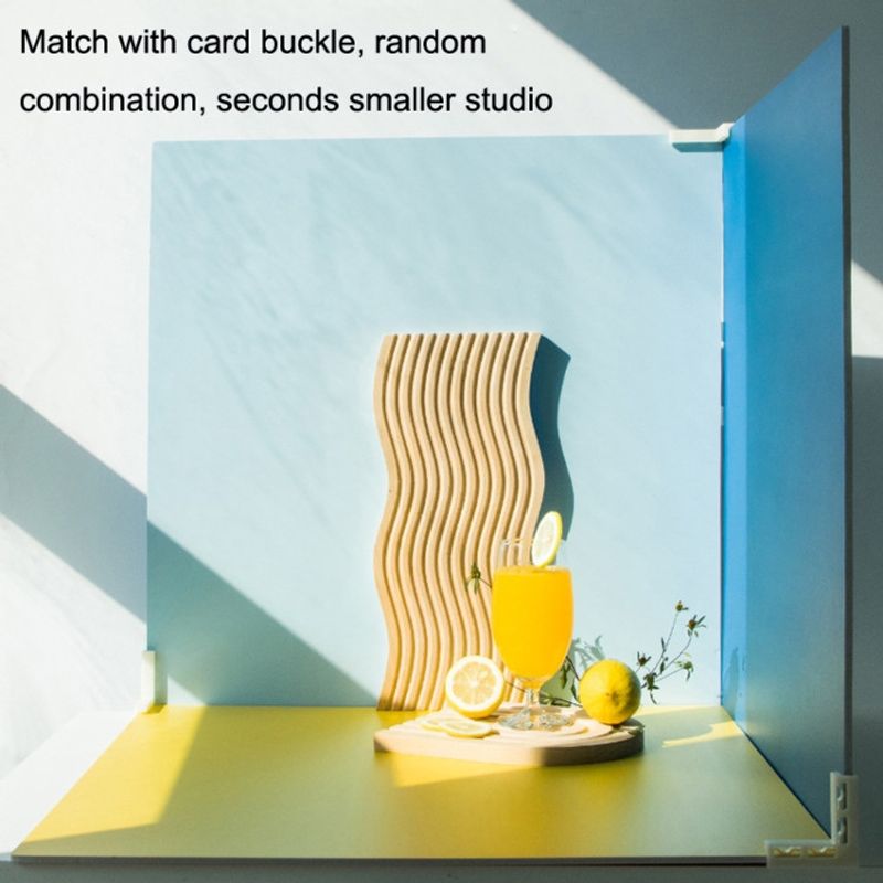 Mönstrad Blå bakgrund för produktfoto Skiva 40x40cm