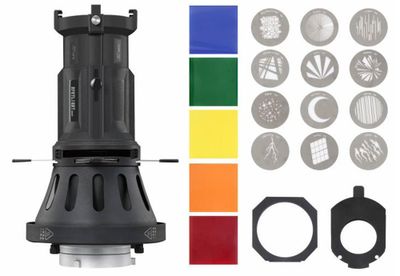 Optisk Snoot med Gobos & Filter