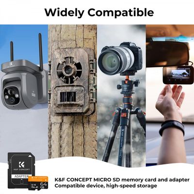 K&F CONCEPT Micro SD-kort 64GB