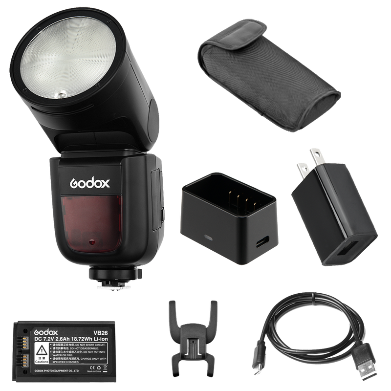 Godox speedlite V1 kit för Canon