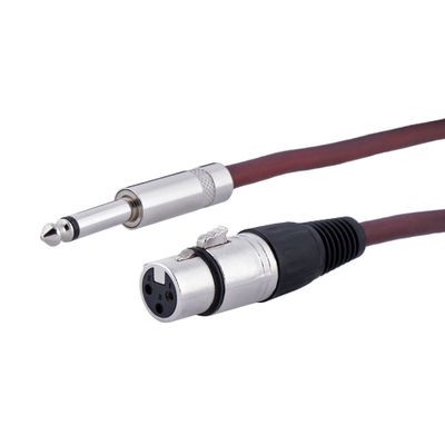 Ljudkabel XLR till 6.3mm