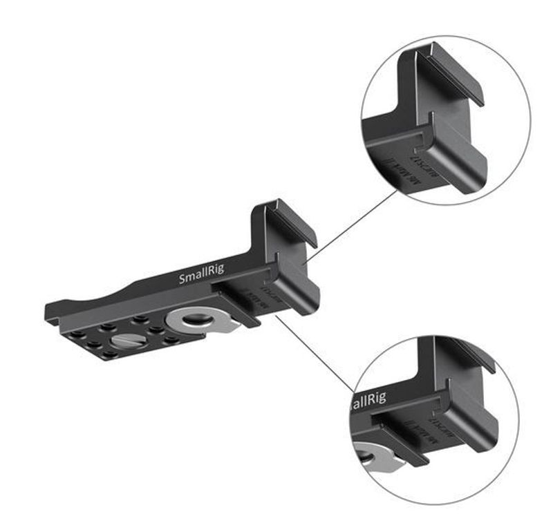 SmallRig Vlogging Cold Shoe Plate for Canon EOS M6 Mark II BUC2517