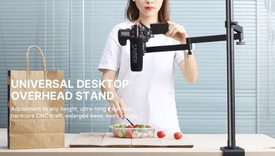 Bordsstativ med en arm