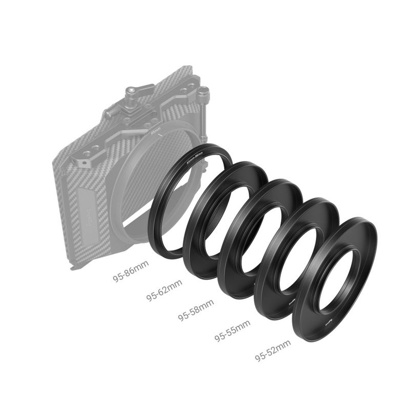 SmallRig Adapter Rings Kit (&#934;52/55/58/62/86-95mm) 3383