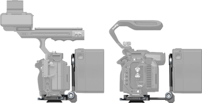 Compact V-Mount Battery Mounting System