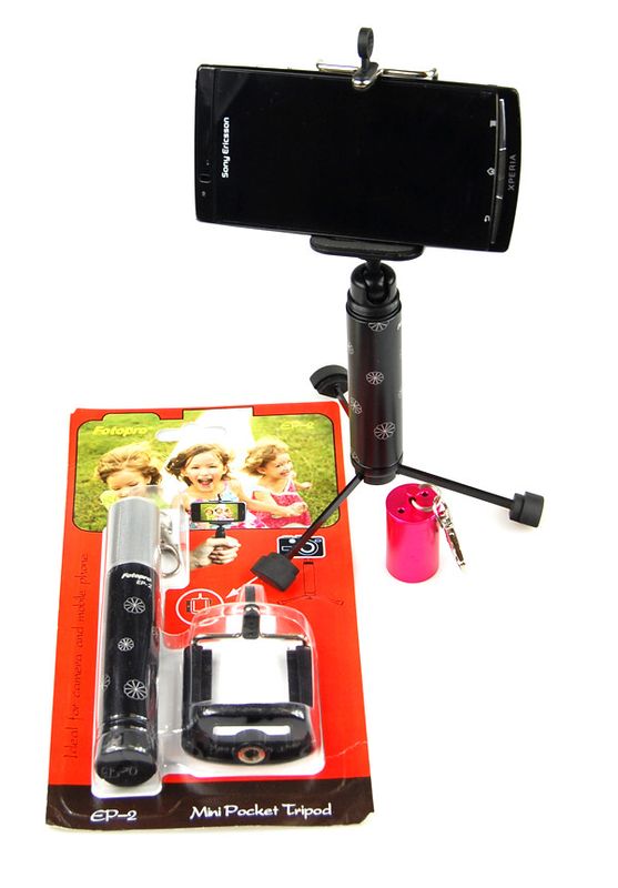 Fotopro EP-2 (ministativ för kompaktkamera, mobil etc)