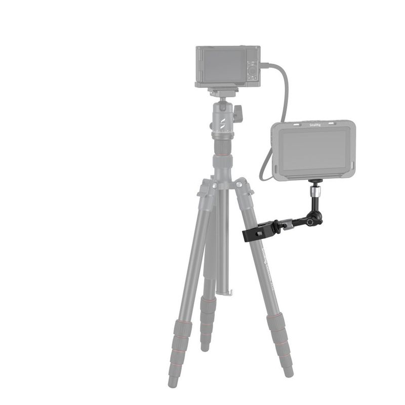 SmallRig Crab-Shaped Clamp & Magic Arm (7’’) with Cold Shoe 3725