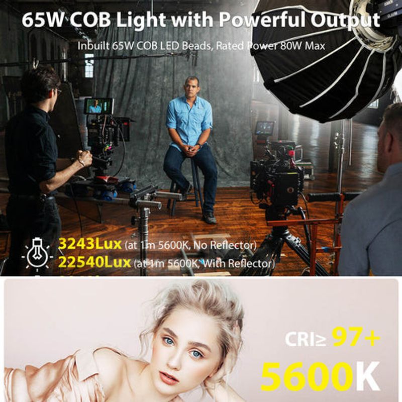 Colbor CL60M Ultra portabel LED-belysning Dagsljus