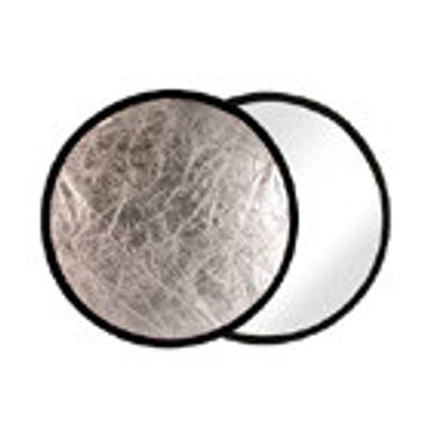 Reflexskärm silver / vit