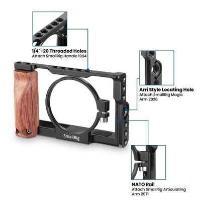 Smallrig 2105 Bur för RX100