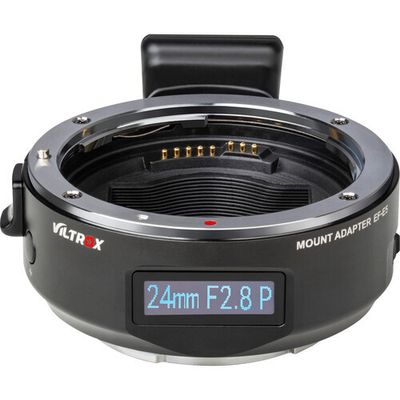 Adapter för Canon EF objektiv på Sony E