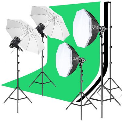 LED-paneler i videokit 4 x 80W