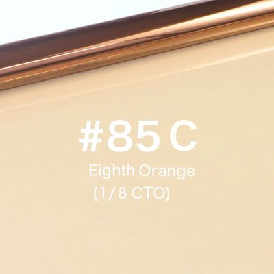 Gel 1/8 CTO Orange Färgfilter för färgkorrigering