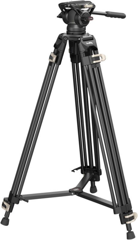 Videostativ Heavy Duty med Fluid videohuvud AD-01