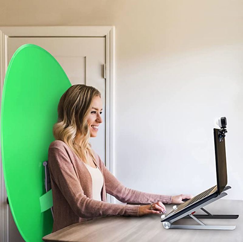 Greenscreen för hemmakontor