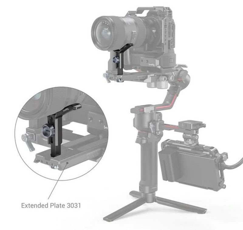 SmallRig Extended Lens Support for DJI RS 2 2850