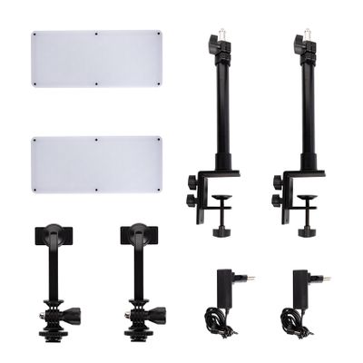 LED-paneler i videokit (2 x 20W)