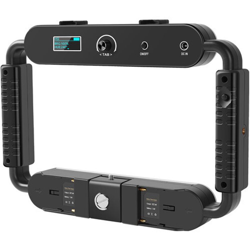 Videorigg med RGB LED-belysning för mobil